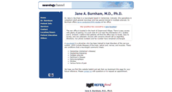 Desktop Screenshot of burnhamneuro.com